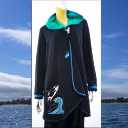 Blackford Designs - Orca and Wave Jacket