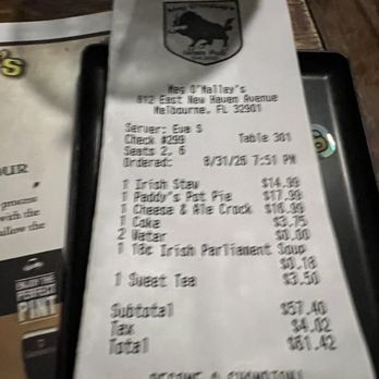 Meg O'Malley's - Pubs Near Me - Melbourne, Florida