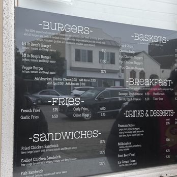 Beep’s Burgers - Menu - Burgers Near Me - San Francisco, California Beep’s Burgers - Menu - Burgers Near Me - San Francisco, California