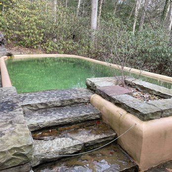 Fallingwater - A small pool off of the second floor terrace. - Landmarks & Historical Buildings Near Me - Mill Run, Pennsylvania