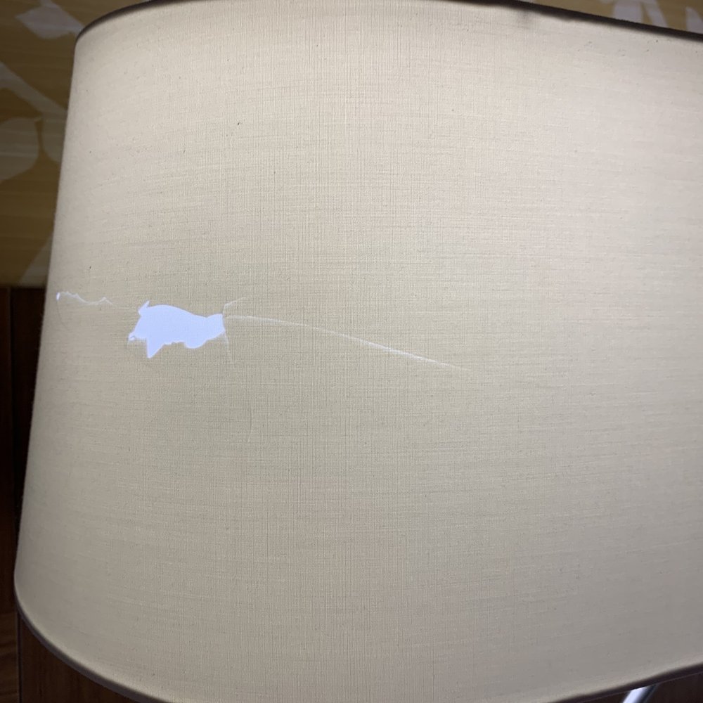 Here's the lamp in my room