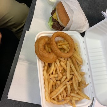 Sespe Burger - Combo #1 with onion rings - Burgers Near Me - Boardman, Ohio Sespe Burger - Combo #1 with onion rings - Burgers Near Me - Boardman, Ohio