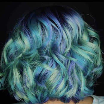 Pin Curlz Parlor - Blue hair - Hair Extensions Near Me - Surprise, Arizona Pin Curlz Parlor - Blue hair - Hair Extensions Near Me - Surprise, Arizona