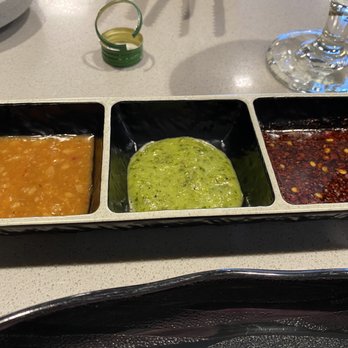 Seol Grille - The dipping sauces were interesting. - Korean Near Me - Cary, North Carolina