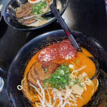 Sato Ramen House - Spicy Tonkotsu Ramen and Tonkotsu Ramen They both were fine. The spicy one bummed me out it wasn't spicy at all - Ramen Near Me - Pasadena, California Sato Ramen House - Spicy Tonkotsu Ramen and Tonkotsu Ramen They both were fine. The spicy one bummed me out it wasn't spicy at all - Ramen Near Me - Pasadena, California