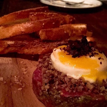 Lost And Found - Venison tartare! Yummy - New American Near Me - Long Beach, New York Lost And Found - Venison tartare! Yummy - New American Near Me - Long Beach, New York