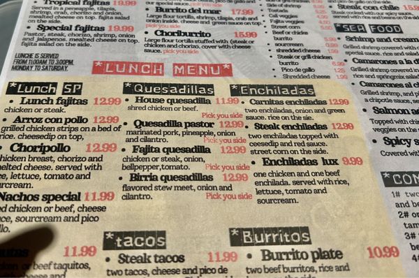 Menu photo 1 Adelita’s Restaurant Imperial, MO Menu photo 1 Adelita’s Restaurant Imperial, MO