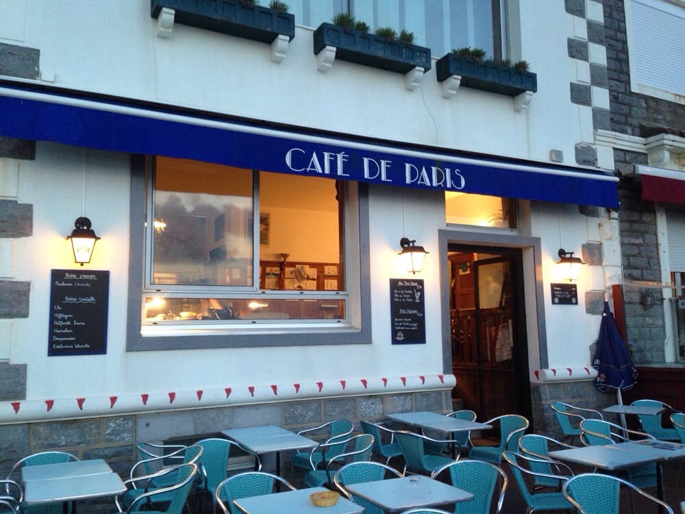 CAFÉ DE PARIS - 5 rue Dalbarade, Saint Jean de Luz, Pyrénées