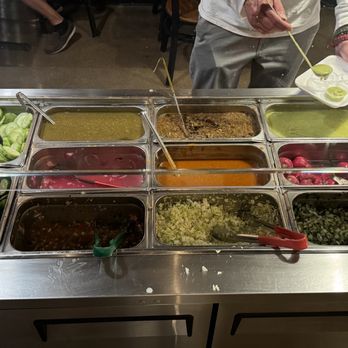Taco Boys - Salsa and condiments bar - Mexican Near Me - Tempe, Arizona