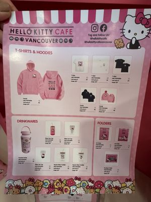 Menu photo 2 Hello Kitty Cafe Vancouver, BC
