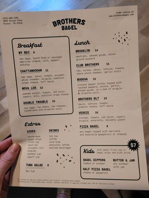 Menu photo 5 Brothers Bagel Chattanooga, TN Menu photo 5 Brothers Bagel Chattanooga, TN