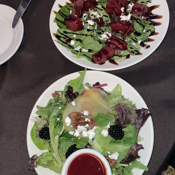 Fairview Cafe - Arugula salad and beet salad with goat cheese - American Near Me - Tafton, Pennsylvania