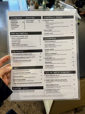 Menu photo 8 Vesta Coffee Roasters Las Vegas, NV