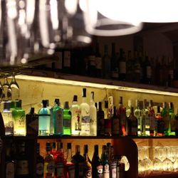 Macondo - The bar is fully stocked