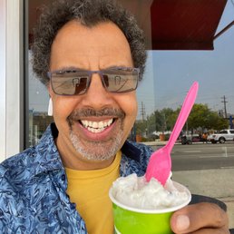 Guarana fruit sorbet! Guarana fruit sorbet!