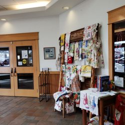 Crook County Library - Display on the history of printed cloth, American