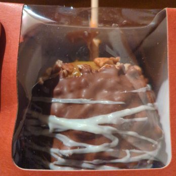 Savannah's Candy Kitchen - Carmel pecan with chocolate apple - Desserts Near Me - Nashville, Tennessee Savannah's Candy Kitchen - Carmel pecan with chocolate apple - Desserts Near Me - Nashville, Tennessee