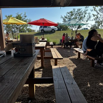 Truth BBQ - Patio - Barbeque Near Me - Brenham, Texas