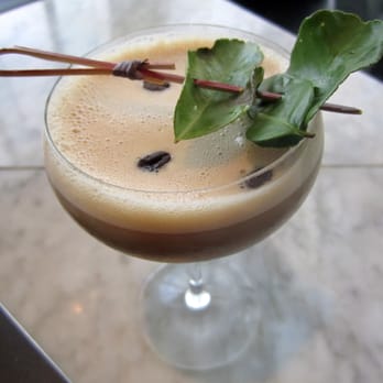 Glasshouse - Kraffir Oolong Espresso Martini - Asian Fusion Near Me - Hong Kong, HK