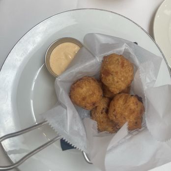 Alvin & Friends - Cod fish fritters - Southern Near Me - New Rochelle, New York Alvin & Friends - Cod fish fritters - Southern Near Me - New Rochelle, New York