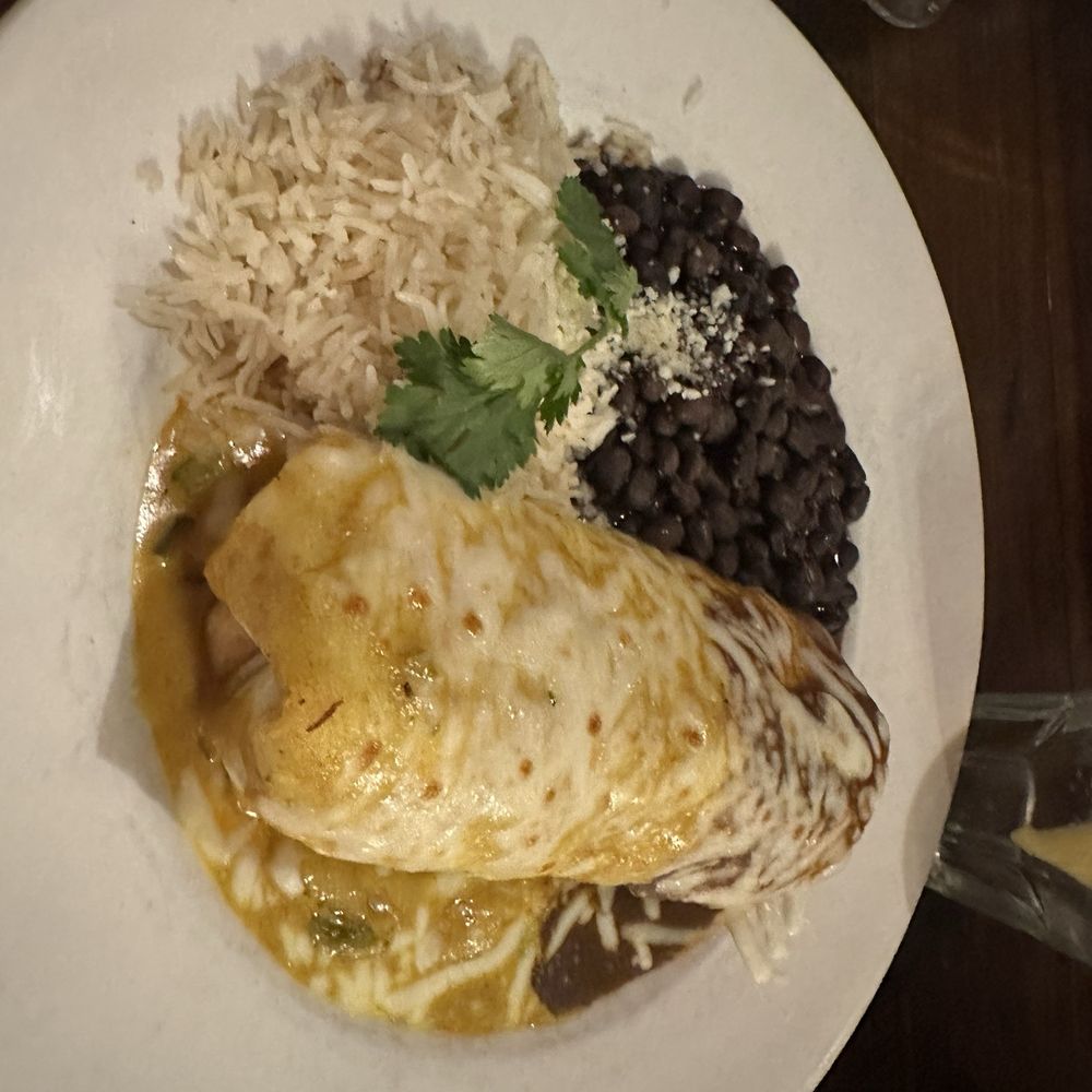 Table Mesa - Curry chicken burrito. - Latin American Near Me - Bentonville, Arkansas Table Mesa - Curry chicken burrito. - Latin American Near Me - Bentonville, Arkansas