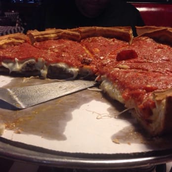 Giordano's - Nom nom pepperoni and sausage. Not as thick as Chicago but will do ;). - Italian Near Me - Orlando, Florida