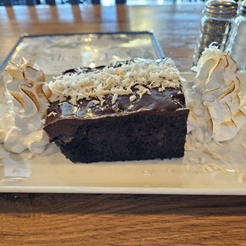Primrose Table - Tres Leche Chocolate coconut meringue cake - Desserts Near Me - Murfreesboro, Tennessee