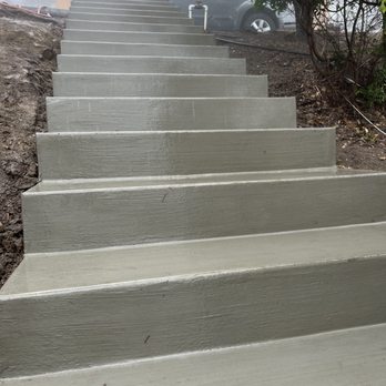 Torres Concrete - Broom finish concrete stairs - Masonry/Concrete Near Me Torres Concrete - Broom finish concrete stairs - Masonry/Concrete Near Me