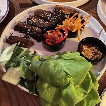Shy Bird - Pork belly lettuce wraps - Diners Near Me - Boston, Massachusetts