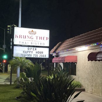 Krung Thep Thai Bistro - Outside - Thai Near Me - Corona, California Krung Thep Thai Bistro - Outside - Thai Near Me - Corona, California