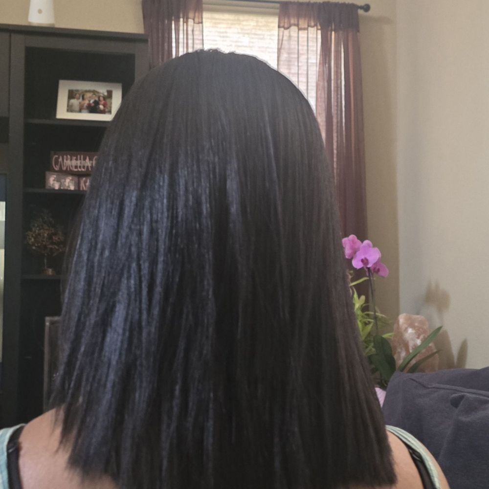 The Beauty Box - One day post hair treatment.. smooth n silky! - Hair Salons Near Me - Buena Park, California The Beauty Box - One day post hair treatment.. smooth n silky! - Hair Salons Near Me - Buena Park, California