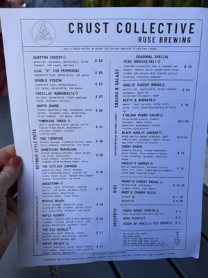 Menu photo 3 Ruse Brewing Crust Collective Vancouver, WA