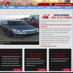 Hah! Pre-Owned Auto Outlet - Screenshot of website