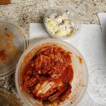 Late Night Kitchen - Side of kimchi, side of Mac salad - Korean Near Me - Seattle, Washington Late Night Kitchen - Side of kimchi, side of Mac salad - Korean Near Me - Seattle, Washington