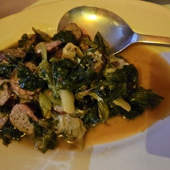 La Scarola - Escarole and sausage app, on special - Italian Near Me - Chicago, Illinois La Scarola - Escarole and sausage app, on special - Italian Near Me - Chicago, Illinois