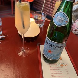 White peach Bellini White peach Bellini