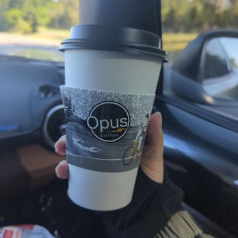 Opus Coffee Airstream - Cute coffee sleeve - Coffee & Tea Near Me - Gainesville, Florida Opus Coffee Airstream - Cute coffee sleeve - Coffee & Tea Near Me - Gainesville, Florida