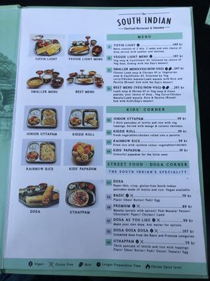 Menu photo 2 The South Indian Malmö, M Menu photo 2 The South Indian Malmö, M