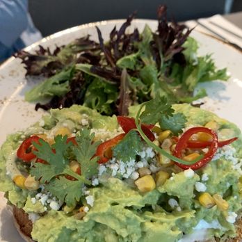 B Bistro + Bakery - Mexican Avocado Toast - Bakeries Near Me - Miami, Florida