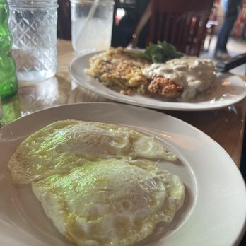 Americana - Chicken fried chicken, hashbrowns and eggs - American Near Me - Santa Rosa, California
