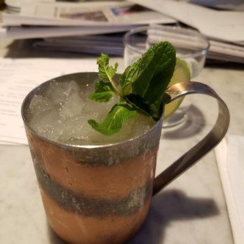 Tiny Boxwoods - Classic mule for brunch - New American Near Me - Houston, Texas Tiny Boxwoods - Classic mule for brunch - New American Near Me - Houston, Texas