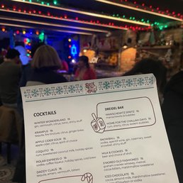 Drinks menu! Drinks menu!