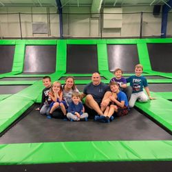 Launching Pad Trampoline Park - Our #SixMix visiting last year