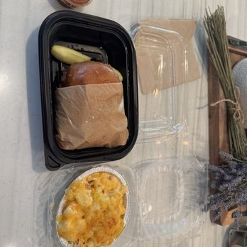 Bad to the Bone BBQ - Brisket Sandwich and Mac & Cheese - Barbeque Near Me - San Juan Capistrano, California