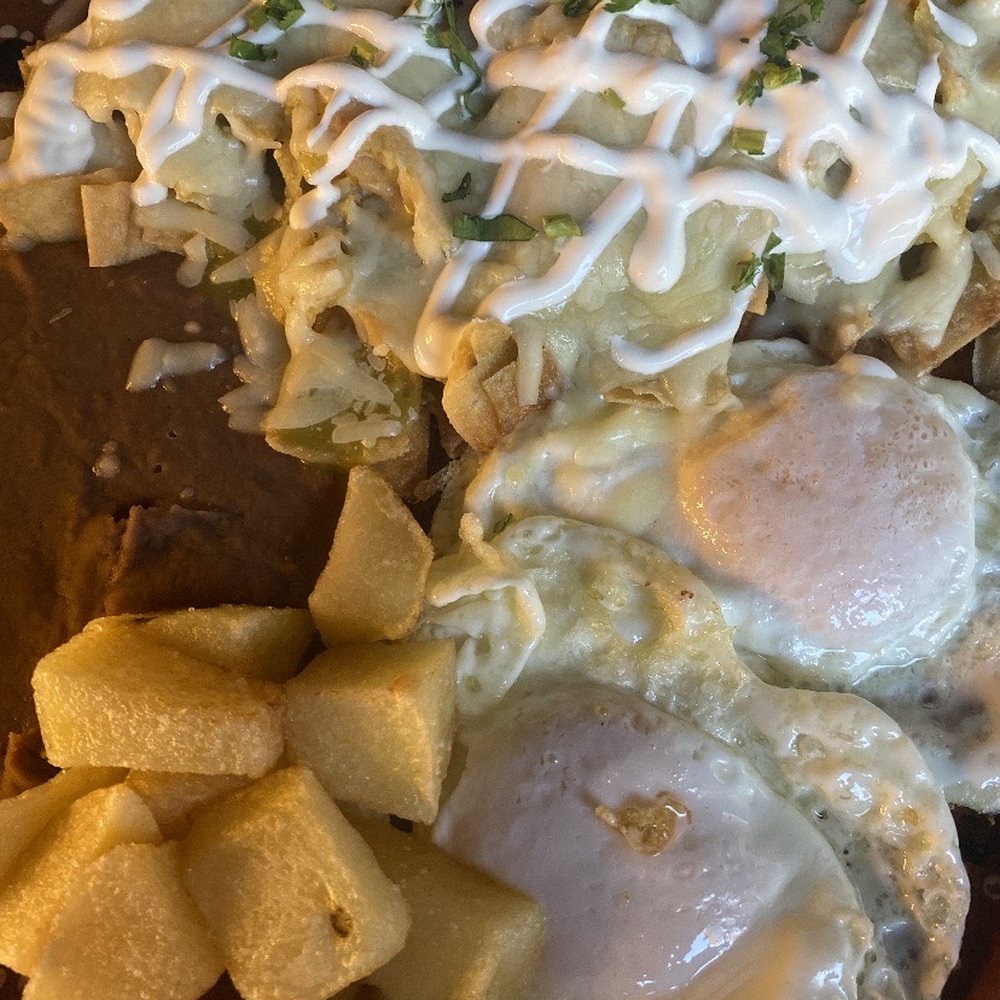 Yolox Restaurant Bar - Breakfast chilaquiles - Mexican Near Me - Houston, Texas