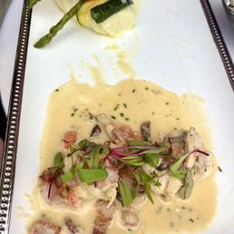 Lobster dish, very different from what lobster usually is, but absolutely delicious! Lobster dish, very different from what lobster usually is, but absolutely delicious!