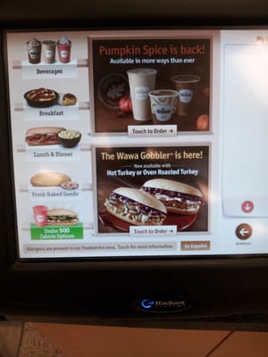 Menu photo 2 Wawa Tampa, FL Menu photo 2 Wawa Tampa, FL