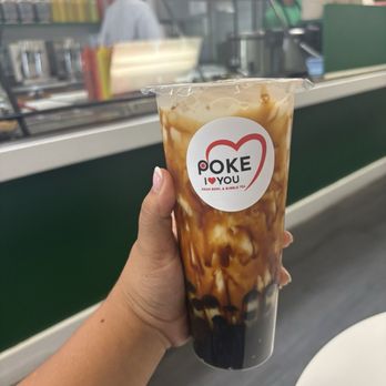 Poke I Love You - Brown Sugar Milk Tea - Poke Near Me - Davie, Florida Poke I Love You - Brown Sugar Milk Tea - Poke Near Me - Davie, Florida