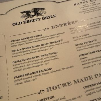 Old Ebbitt Grill - Menu - Bars Near Me - Washington, DC, District of Columbia Old Ebbitt Grill - Menu - Bars Near Me - Washington, DC, District of Columbia