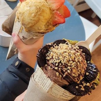 Kow Kow - Ice cream This was soooo good and my first time here!! 10/10 recommend - Ice Cream & Frozen Yogurt Near Me - Providence, Rhode Island